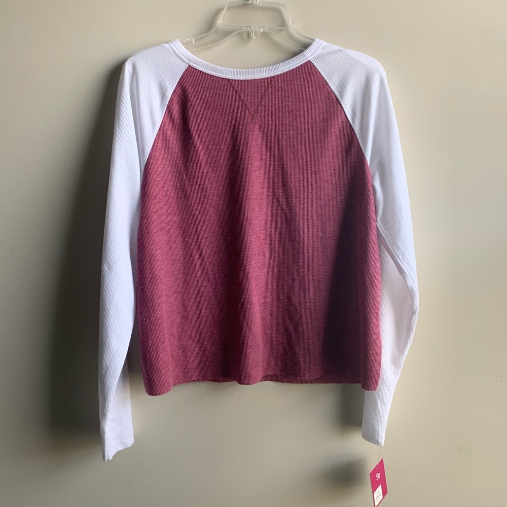 Cropped Baseball Tee